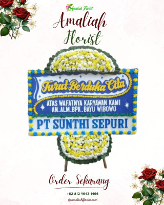 Papan Bunga Duka di Asembagus