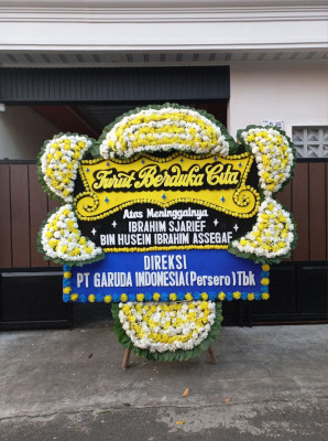 Papan Bunga Duka di Asembagus